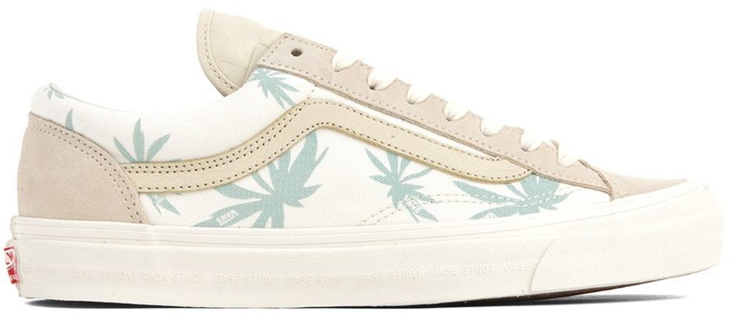 Vans Style 36 Modernica Light Blue Repeat Palm Leaf Seed Pearl/Palm Leaf (VN0A3MVMVQK)