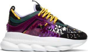 Versace Chain Reaction 2 Chainz Snow Leopard (W) Multi-Color/Violet (DSR705G D3TSM DMCVL)
