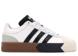 adidas  AW Skate Super Alexander Wang White Black White/Core Black/Tech Silver (F35295)