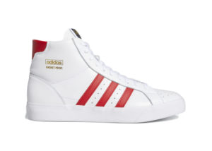 adidas Basket Profi Cloud White Scarlet Cloud White/Scarlet/Gold Metallic (FW3107)