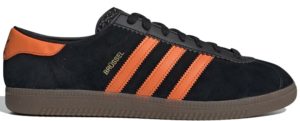 adidas Brussels Black Orange Core Black/Orange/Gold Metallic (EE4915)