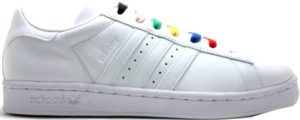 adidas Century Lo Adicolor White (Colored Laces) (562895)