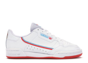 adidas  Continental 80 Toy Story 4 Forky (Youth) Cloud White/Bright Red/Bright Cyan (EG7313)