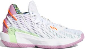 adidas Dame 7 Toy Story Buzz Lightyear (GS) Cloud White/Signal Green/Solar Red (FY4924)