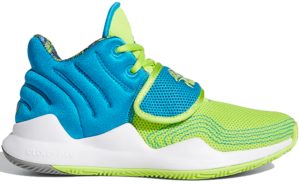 adidas Deep Threat Toy Story Pizza Planet (GS) Solar Slime/Bold Aqua/Grey Three (FY4946)