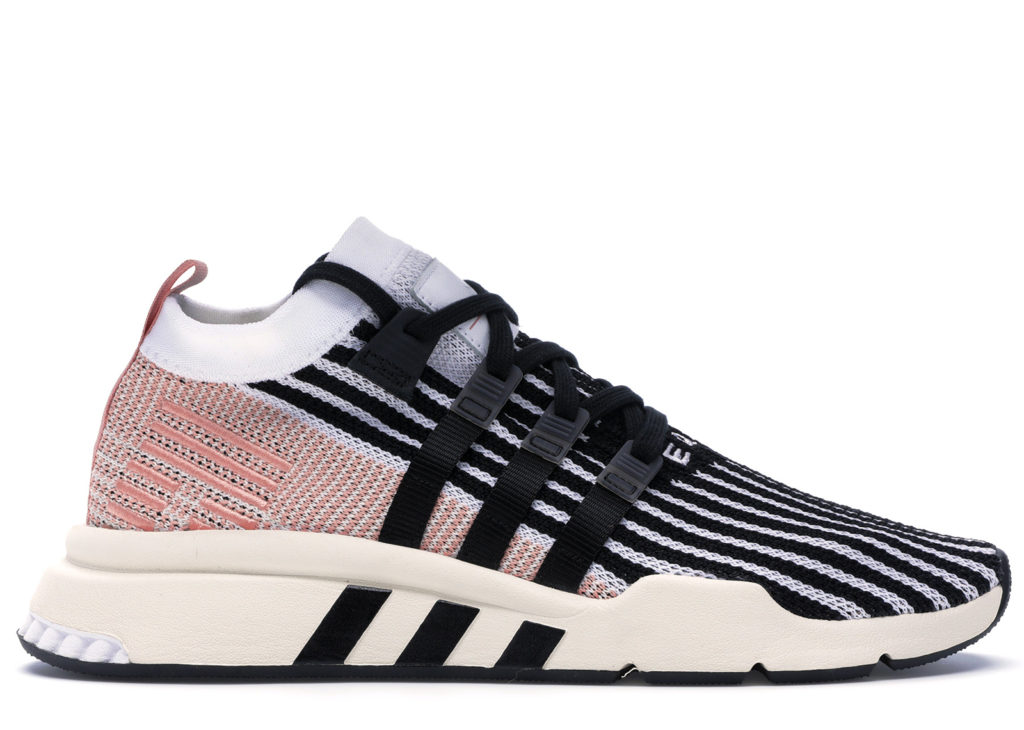 adidas EQT Support Mid Adv Core Black Trace Pink Cloud White/Core Black/Trace Pink (AQ1048)