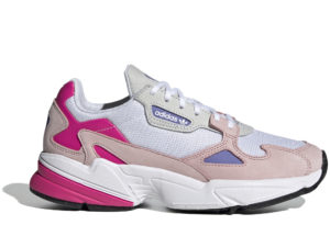 adidas  Falcon Cloud White Light Pink (W) Cloud White/Light Pink/Joy Purple (EG2858)