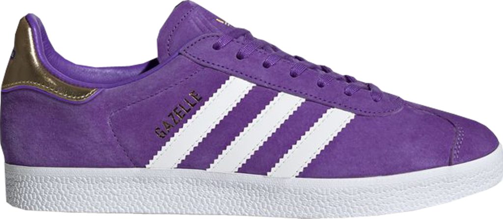 adidas Gazelle TfL Elizabeth Line (W) Collegiate Purple/Footwear White/Gold Metallic (EE8109)
