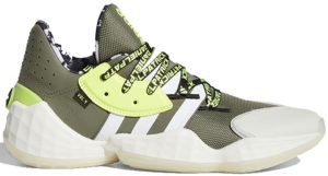 adidas Harden Vol. 4 Daniel Patrick Legacy Green/Cloud White/Solar Yellow (FV8921)