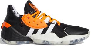 adidas Harden Vol. 4 Daniel Patrick Black Core Black/Cloud White/Solar Orange (FV8053)