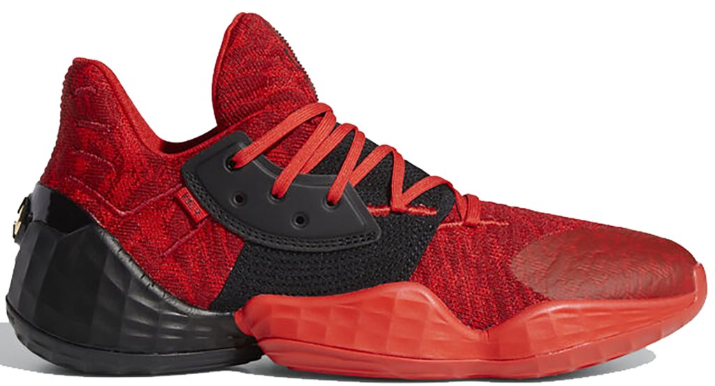 adidas Harden Vol. 4 Red Black Red/Core Black/Power Red (EF0999)