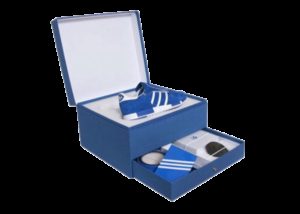 adidas Micropacer Blue Suede Hamper Pack (Special Box) Blue/Blue (98340)