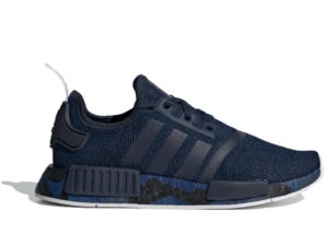 adidas NMD R1 Collegiate Navy (GS) Collegiate Navy/Collegiate Navy/Cloud White (FU6679)
