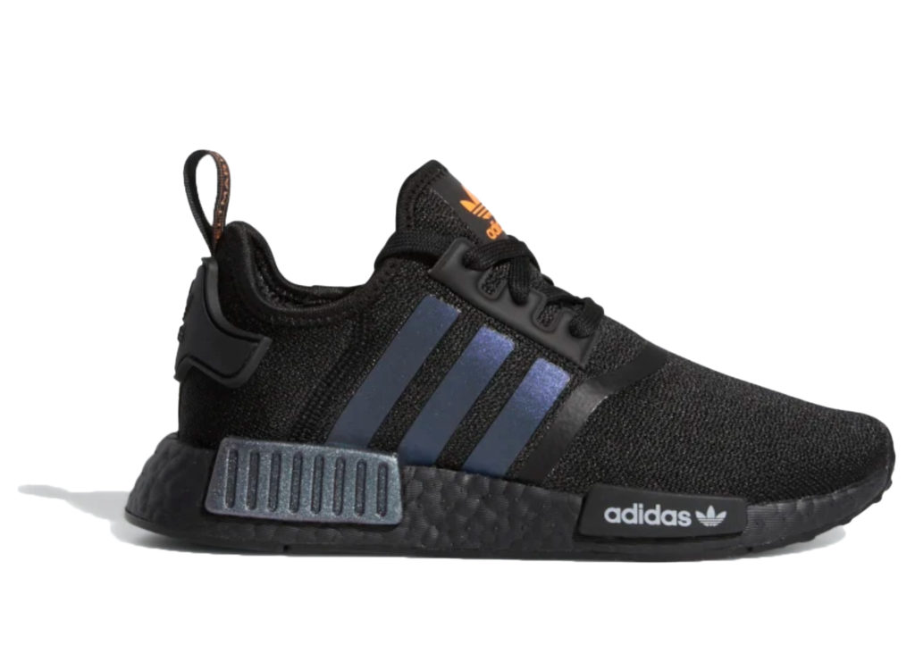 adidas NMD R1 Core Black Solar Orange (GS) Core Black/Solar Orange/Cloud White (FV8026)