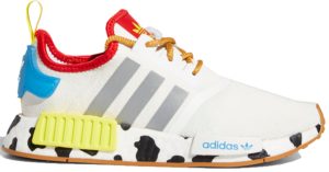 adidas NMD R1 Toy Story Woody (GS) Cloud White/Silver Metallic/Bright Yellow (FZ4540)