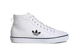 adidas  Nizza Hi Cloud White Black Cloud White/Cloud White/Core Black (FW8351)