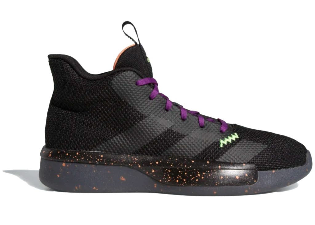 adidas Pro Next 2019 Core Black Core Black/Glory Purple/Amber Tint (EF9844)