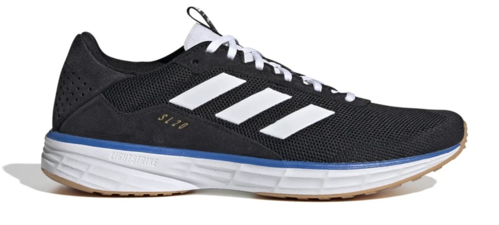 adidas SL20 Noah Black Core Black/Core White/Blue (FW7858)