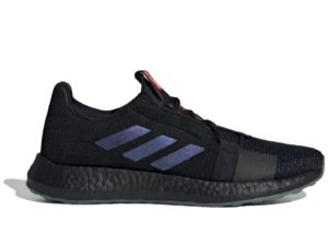 adidas Senseboost Go Core Black Boost Blue Violet Met Core Black/Boost Blue Violet Met/Legend Ink (EF0709)