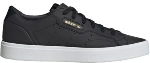 adidas Sleek Core Black Crystal White (W) Core Black/Core Black/Crystal White (CG6193)