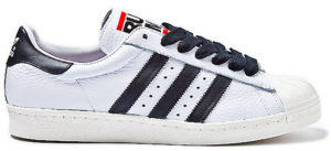 adidas  Superstar 80s Injection Pack Run DMC White/Black/Red (M17513)