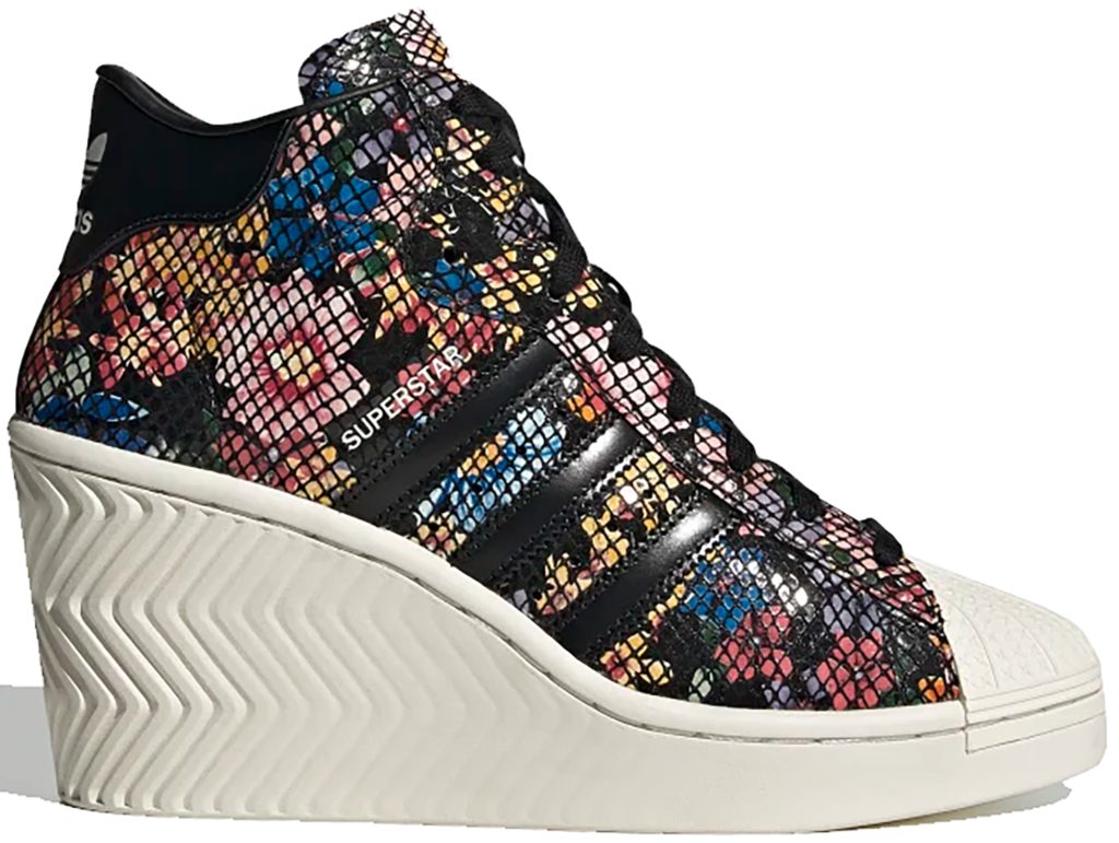 adidas Superstar Ellure Floral (W) Core Black/Off White/Red (FW3201)