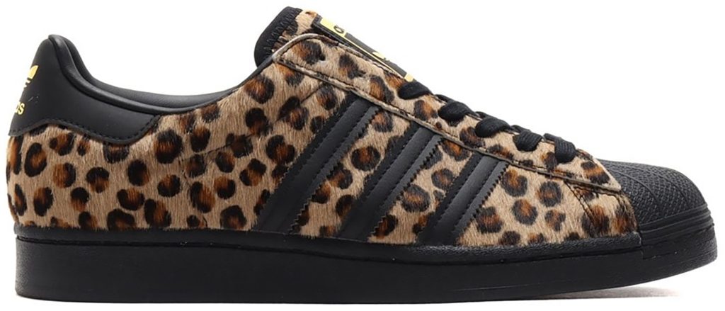 adidas Superstar Leopard Print Desert/Core Black/Gold Metallic (H67529)