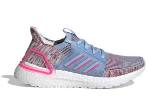 adidas  Ultraboost 19 Glow Blue (GS) Glow Blue/Shock Pink/Active Maroon (EE6656)