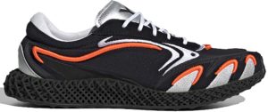 adidas Y-3 Runner 4D Black Orange Black/Solar Orange/Silver Metallic (FU9208)