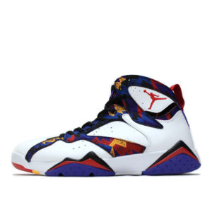 Jordan 7 Retro Nothing But Net White/University Red-Black-Bright Concord (304775-142)