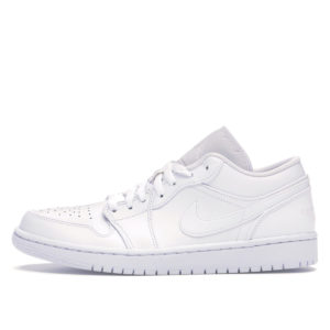 Jordan  1 Low Triple White Fog Grey White/White-Grey Fog-White (553558-126)