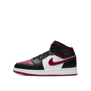 Air Jordan Nike AJ 1 Mid Bred Toe (GS) (2020) (554725-066)