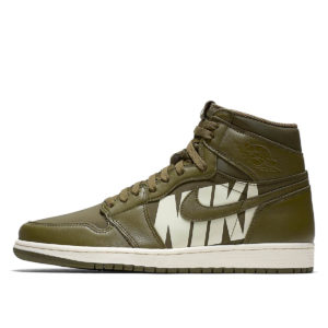 Jordan 1 Retro High Olive Canvas Olive Canvas/Sail (555088-300)