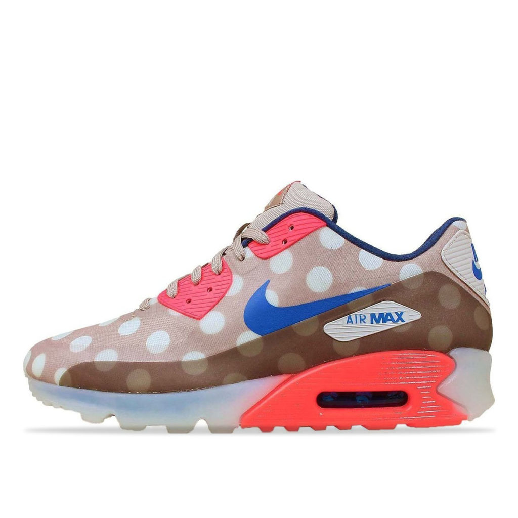 Nike Air Max 90 Ice NYC Classic Stone/Hyper Cobalt/Hyper Punch (667635-001)