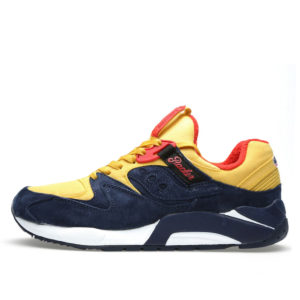 Saucony x Packer Shoes Grid 9000 ‘Snow Beach’ Yellow Blue (2014) (70147-1)