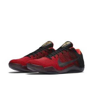 Nike  Kobe 11 Elite Low Achilles Heel University Red/Metallic Gold-Black (822675-670)