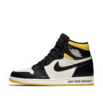 Jordan  1 Retro High “Not for Resale” Varsity Maize Sail/Black-Varsity Maize (861428-107)