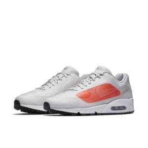 Nike Air Max 90 NS Big Logo Crimson Natural Grey/Bright Crimson (AJ7182-001)