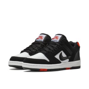 Nike  SB Air Force 2 Low Black White Habanero Red Black/White-Habanero Red (AO0300-006)