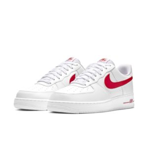 Nike Air Force 1 07 White Red (2019) (AO2423-102)