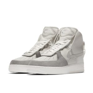 Nike x PSNY Air Force 1 High Matte Silver (AO9292-001)
