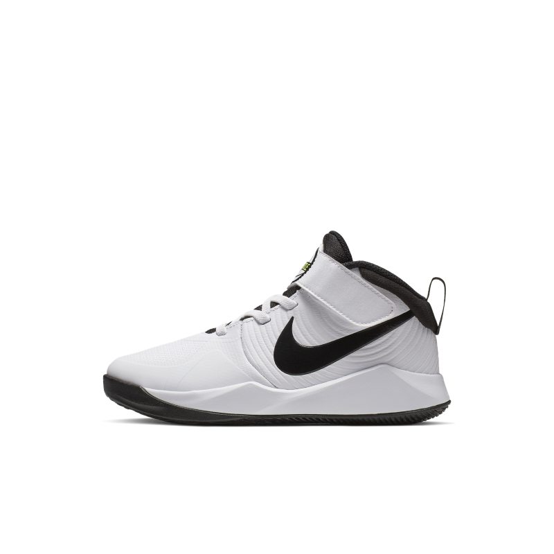 Nike Team Hustle D 9 Younger Kids’ White (AQ4225-100)