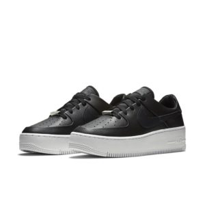 Nike Womens Air Force AF 1 Sage Low Black White (2019) (AR5339-002)