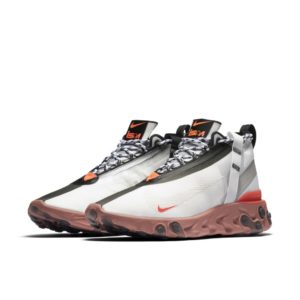 Nike React LW WR Mid ISPA Summit White Light Crimson (AT3143-100)