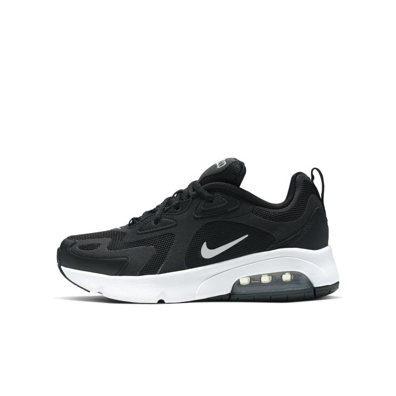 Nike Air Max 200 Older Kids’ Black (AT5627-002)