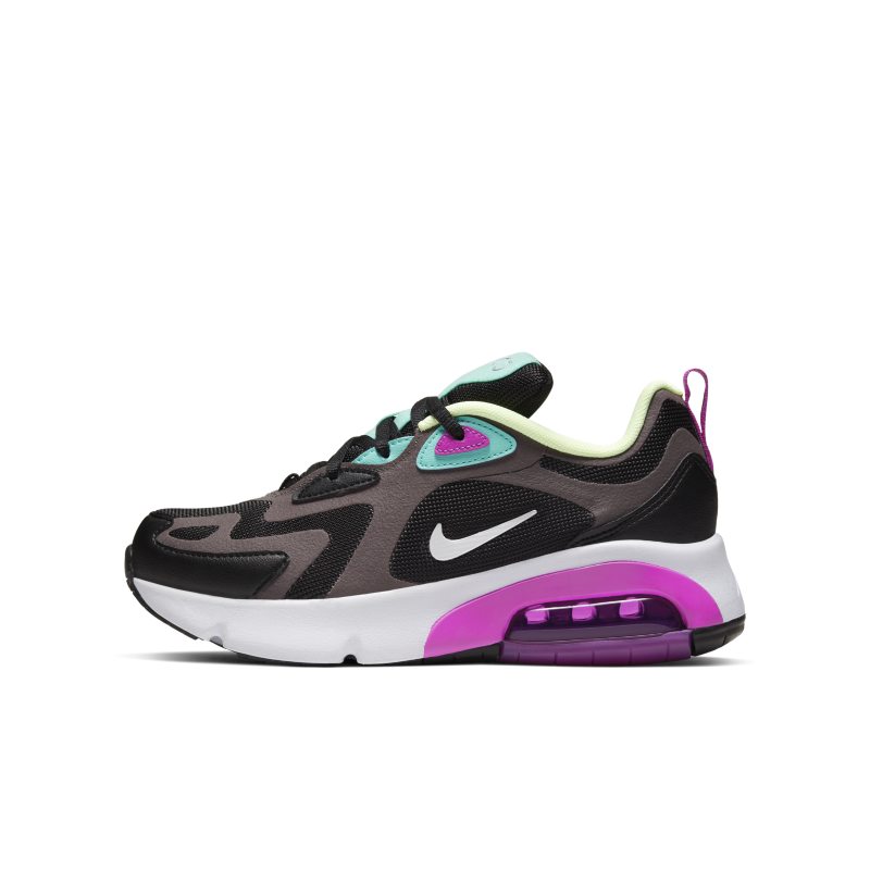 Nike Air Max 200 Older Kids’ Black (AT5627-004)