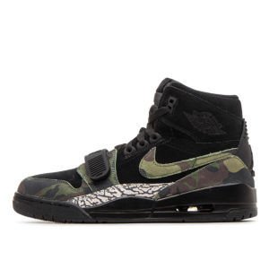 Air Jordan Nike AJ Legacy 321 Black Woodland Camo (AV3922-003)