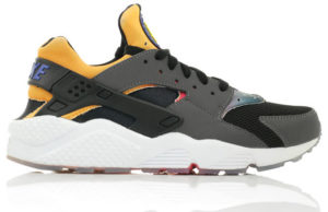 Nike Air Huarache SD Run Rainbow Black/Puresn Volt-True Yellow-Pink Pow (724764-005)