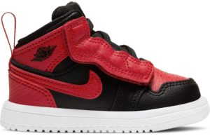 Jordan 1 Mid Alt Banned 2020 (TD) Black/University Red-Black-White (AR6352-074)