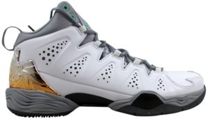 Jordan Air  Melo M10 White/Green Glow-Wolf Grey-Cool Grey White/Green Glow-Wolf Grey-Cool Grey (629876-105)